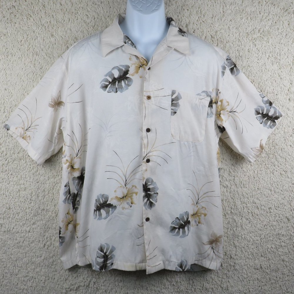 Knights‎ Bridge* Men's Short Sleeve Button Down Straight Hem Pocket Shirt~ Large